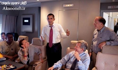 عکسونه- عکس های دیدنی هواپیمای اختصاصی باراک اوباما